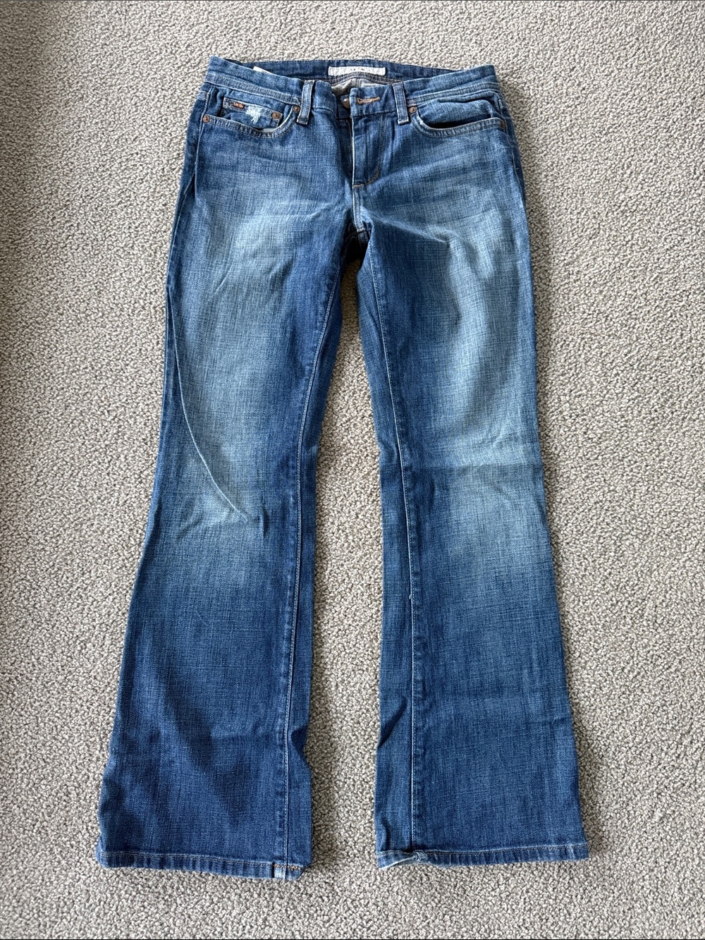 Joe's Jeans Mid-Blue Flare Denim